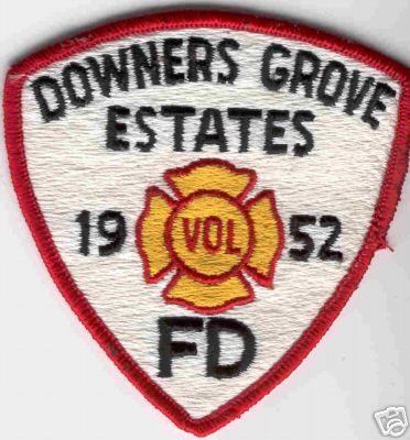 Downers Grove Estates Vol FD
Thanks to Brent Kimberland for this scan.
Keywords: illinois volunteer fire department