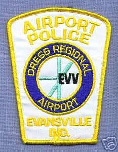 Dress Regional Airport Police (Indiana)
Thanks to apdsgt for this scan.
Keywords: evansville
