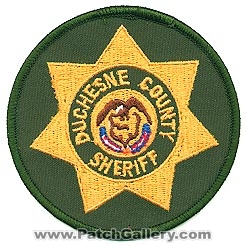 Duchesne County Sheriff's Department (Utah)
Thanks to Alans-Stuff.com for this scan.
Keywords: sheriffs dept.