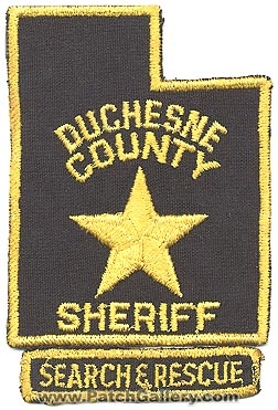 Duchesne County Sheriff's Department Search and Rescue (Utah)
Thanks to Alans-Stuff.com for this scan.
Keywords: sheriffs dept. & sar
