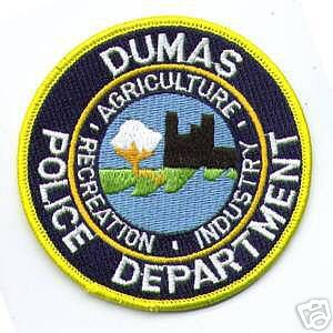 Dumas Police Department (Arkansas)
Thanks to apdsgt for this scan.
