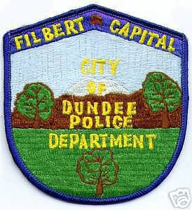 Dundee Police Department (Oregon)
Thanks to apdsgt for this scan.
Keywords: city of