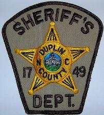 Duplin County Sheriff's Dept
Thanks to Chris Rhew for this picture.
Keywords: north carolina sheriffs department