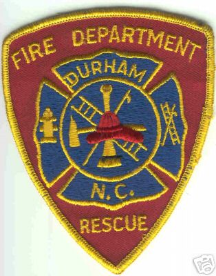 Durham Fire Department Rescue
Thanks to Brent Kimberland for this scan.
Keywords: north carolina