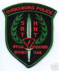 Dyersburg Police Special Operations Response Team (Tennessee)
Thanks to apdsgt for this scan.
Keywords: srt hnt