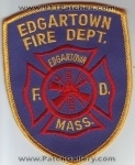 Edgartown Fire Department (Massachusetts)
Thanks to Dave Slade for this scan.
Keywords: dept. f.d. mass.