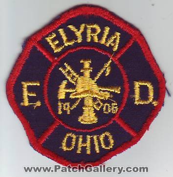 Elyria Fire Department (Ohio)
Thanks to Dave Slade for this scan.
Keywords: f.d. fd