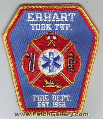 Erhart York Township Fire Department (Ohio)
Thanks to Dave Slade for this scan.
Keywords: twp dept