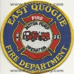 East Quogue Fire Department Motor Pump Operator (New York)
Thanks to Mark Hetzel Sr. for this scan.
Keywords: dept.