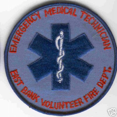East Bank Volunteer Fire Dept Emergency Medical Technician
Thanks to Brent Kimberland for this scan.
Keywords: west virginia department emt