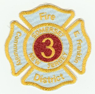 East Franklin Community Fire District
Thanks to PaulsFirePatches.com for this scan.
Keywords: new jersey somerset 3