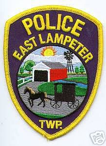 East Lampeter Township Police (Pennsylvania)
Thanks to apdsgt for this scan.
Keywords: twp