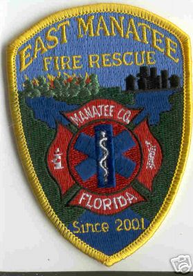 East Manatee Fire Rescue
Thanks to Brent Kimberland for this scan.
Keywords: florida manatee county