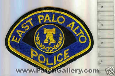 East Palo Alto Police (California)
Thanks to Mark C Barilovich for this scan.
