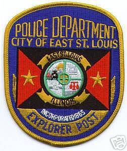 East Saint Louis Police Department Explorer Post (Illinois)
Thanks to apdsgt for this scan.
Keywords: city of st
