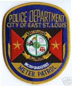 East Saint Louis Police Department Meter Patrol (Illinois)
Thanks to apdsgt for this scan.
Keywords: city of st