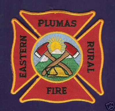 Eastern Plumas Rural Fire
Thanks to PaulsFirePatches.com for this scan.
Keywords: california
