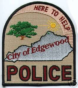 Edgewood Police (Kentucky)
Thanks to apdsgt for this scan.
