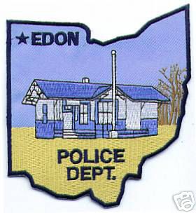 Edon Police Dept (Ohio)
Thanks to apdsgt for this scan.
Keywords: department