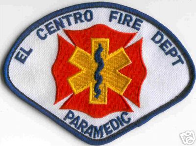 El Centro Fire Dept Paramedic (California)
Thanks to Brent Kimberland for this scan.
Keywords: department