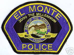 El Monte Police 2000 The Millenium (California)
Thanks to apdsgt for this scan.
