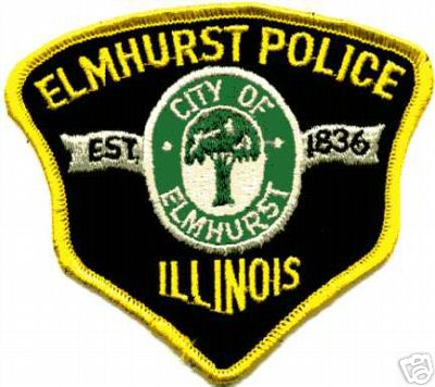 Elmhurst Police (Illinois)
Thanks to Jason Bragg for this scan.
Keywords: city of