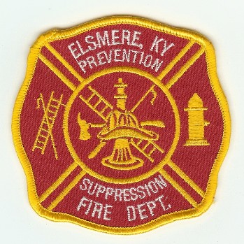 Elsmere Fire Dept
Thanks to PaulsFirePatches.com for this scan.
Keywords: kentucky department
