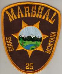 Ennis Marshal
Thanks to BlueLineDesigns.net for this scan.
Keywords: montana 25