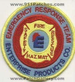 Enterprise Products Company Emergency Response Team (Texas)
Thanks to Mark Hetzel Sr. for this scan.
Keywords: ert co. fire rescue hazmat haz-mat safety
