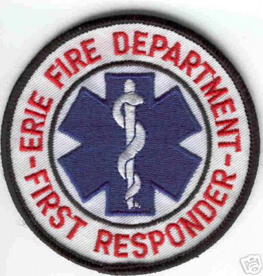 Erie Fire Department First Responder
Thanks to Brent Kimberland for this scan.
Keywords: pennsylvania ems