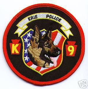 Erie Police K-9 (Pennsylvania)
Thanks to apdsgt for this scan.
Keywords: k9
