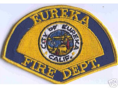 Eureka Fire Dept
Thanks to Brent Kimberland for this scan.
Keywords: california department city of