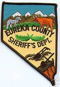 Eureka County Sheriff's Dept (Nevada)
Thanks to apdsgt for this scan.
Keywords: sheriffs department
