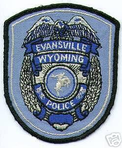 Evansville Police (Wyoming)
Thanks to apdsgt for this scan.
