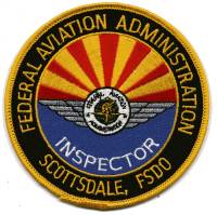 Federal Aviation Administration Inspector Scottsdale FSDO (Arizona)
Thanks to BensPatchCollection.com for this scan.
Keywords: police faa