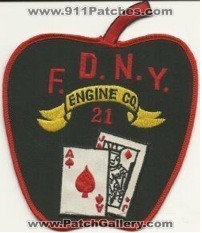 FDNY Fire Engine 21 (New York)
Thanks to Mark Hetzel Sr. for this scan.
Keywords: department of city f.d.n.y. co. company