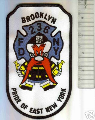 FDNY Fire Engine 236 (New York)
Thanks to Mark C Barilovich for this scan.
Keywords: department