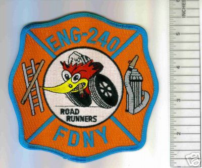 FDNY Fire Engine 240 (New York)
Thanks to Mark C Barilovich for this scan.
Keywords: department