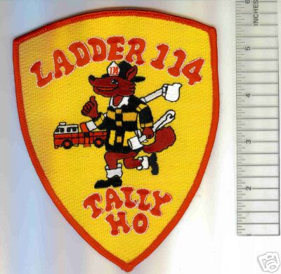 FDNY Fire Ladder 114 (New York)
Thanks to Mark C Barilovich for this scan.
Keywords: department