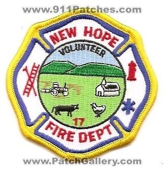 New Hope Volunteer Fire Department 17 (North Carolina)
Thanks to Enforcer31.com for this scan.
Keywords: dept.