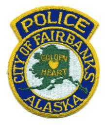 Fairbanks Police (Alaska)
Thanks to BensPatchCollection.com for this scan.
Keywords: city of