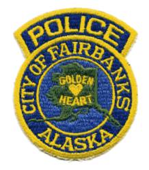 Fairbanks Police (Alaska)
Thanks to BensPatchCollection.com for this scan.
Keywords: city of