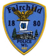 Fairchild Police (Wisconsin)
Thanks to BensPatchCollection.com for this scan.
