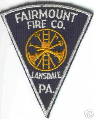 Fairmount Fire Co
Thanks to Brent Kimberland for this scan.
Keywords: pennsylvania company lansdale