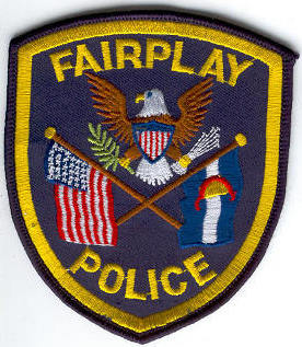 Fairplay Police
Thanks to Enforcer31.com for this scan.
Keywords: colorado