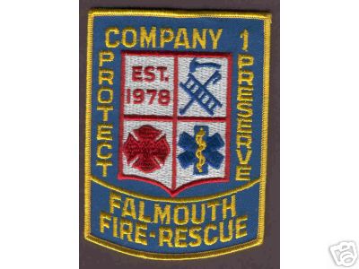 Falmouth Fire Rescue Company 1
Thanks to Brent Kimberland for this scan.
Keywords: virginia