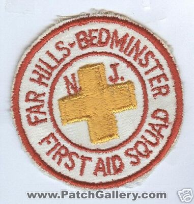Far Hills Bedminster First Aid Squad (New Jersey)
Thanks to Brent Kimberland for this scan.
Keywords: ems