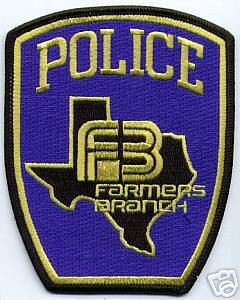 Farmers Branch Police (Texas)
Thanks to apdsgt for this scan.
