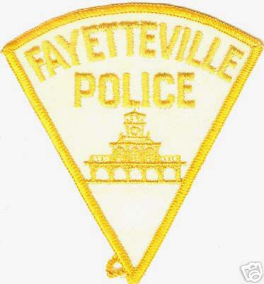 Fayetteville Police
Thanks to Conch Creations for this scan.
Keywords: north carolina