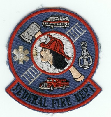 Federal Fire Dept
Thanks to PaulsFirePatches.com for this scan.
Keywords: west virginia department